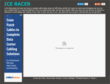 Tablet Screenshot of iceracer.net